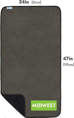 Show full view: Paw Inspired Washable Fleece Guinea Pig Cage Liners & Bedding, 1 count, Midwest slide 2 of 9