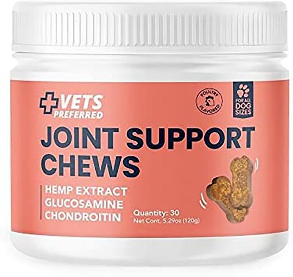 Vets Preferred Advanced Joint Support Senior Dog Supplement, 60 count