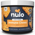 Nulo Beef Flavored Soft Chew Immune & Allergy Supplement for Dogs, 90 Count
