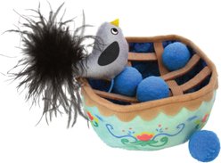 KONG Cat Puzzlements Pie Plush Cat Toy