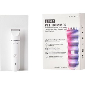 PETKIT 2 in 1 Dog & Cat Trimmer, White
