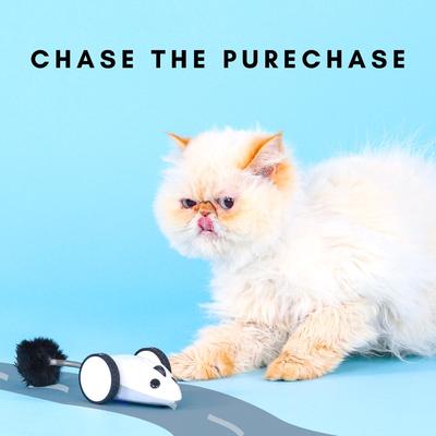 Show full view: INSTACHEW PureChase Smart Mouse Cat Toy slide 4 of 9