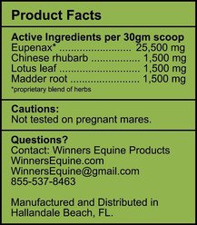 Winners Equine Products X-Treme Air Daily Respiratory Health Horse Treatment, 15 day slide 2 of 2