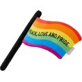 Frisco Pride Flag Flat Squeaky Dog Toy