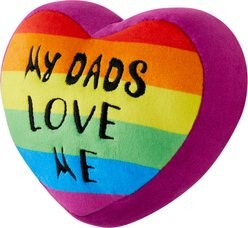 Frisco Pride My Dads Love Me Plush Squeaky Dog Toy slide 1 of 3