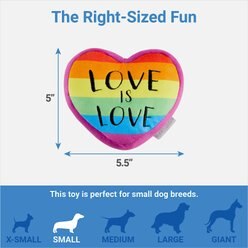 Frisco Pride My Dads Love Me Plush Squeaky Dog Toy slide 2 of 3