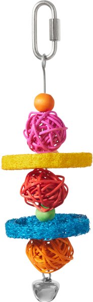 Frisco Loofah Ball Bird Chew Toy slide 1 of 5