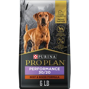 Purina Pro Plan Sport Performance All Life Stages High-Protein 30/20 Beef & Bison Formula Dry Dog Food, 6-lb bag