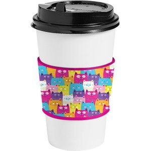 BREW BUDDY Cat Lover Hot Coffee, Tea & Hot Chocolate Insulated Drink Sleeve