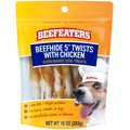 Beefeaters Beefhide Twist Chicken Jerky Dog Treat, 10-oz bag