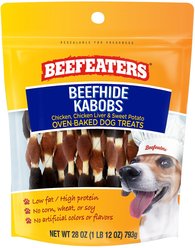 Beefeaters Beefhide Kabobs Jerky Dog Treat, 28-oz bag