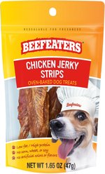 Beefeaters Chicken Strips Jerky Dog Treat, 1.65-oz bag, case of 12