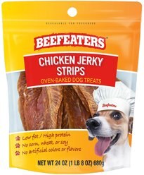 Beefeaters Chicken Strips Jerky Dog Treat, 24-oz bag