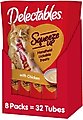 Hartz Delectables Squeeze Up Chicken Lickable Cat Treats, 0.5-oz tube, 32 count