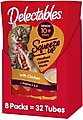 Hartz Delectables Squeeze Up Senior 10+ Chicken Lickable Cat Treats, 0.5-oz tube, 32 count