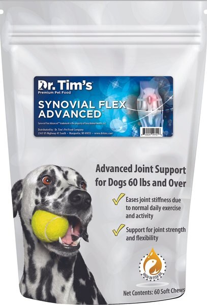 Dr. Tim's Synovial Flex Advanced Regular Chicken Flavor Joint Mobility Dog Supplement
