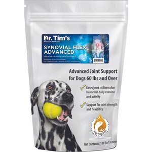 Dr. Tim's Synovial Flex Advanced Regular Chicken Flavor Joint Mobility Dog Supplement, 120 count