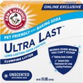 Arm & Hammer Litter Ultra Last Unscented Clumping Clay Cat Litter, 18-lb box