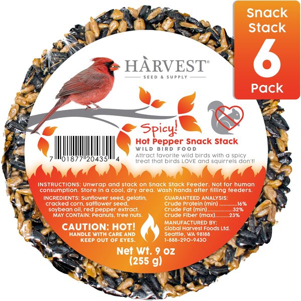 harvest seed and supply snack stack