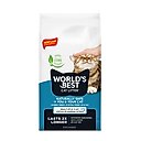 World's Best Multiple Cat Lotus Blossom Scented Clumping Corn Cat Litter, 15-lb bag