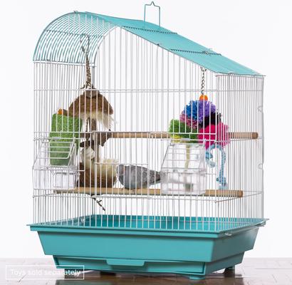 Show full view: Prevue Pet Products Palm Beach Teardrop Roof Bird Cage slide 5 of 10