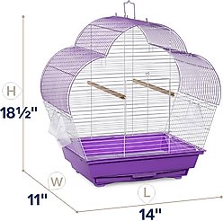 Prevue Pet Products Palm Beach Scallop Roof Bird Cage slide 2 of 9