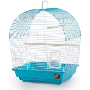Prevue Pet Products Southbeach Dome Top Bird Cage, Teal/White