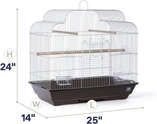 Prevue Pet Products Keet/Tiel Cascade Roof Bird Cage