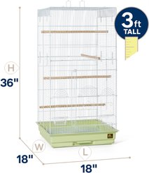 Prevue Pet Products Tall Tiel Bird Cage slide 2 of 9