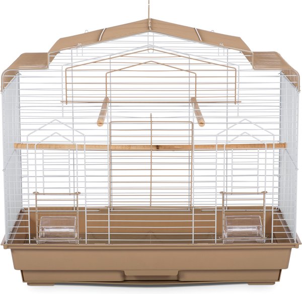 Prevue Pet Products Cockatiel Flight Bird Cage, Brown/White slide 1 of 9