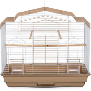 Prevue Pet Products Cockatiel Flight Bird Cage, Brown/White