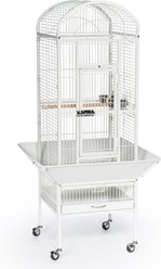 Prevue Pet Products Small Dome Top Bird Cage, White