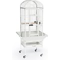Prevue Pet Products Small Dome Top Bird Cage, White