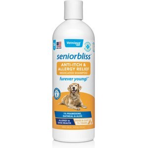 Vetnique Labs Seniorbliss Anti-Itch Senior Dog Shampoo, 16-oz bottle
