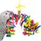 Show in main carousel: SunGrow Rainbow Foraging Chew Blocks Parakeet & Birds Toys slide 1 of 3