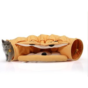 Coziwow by Jaxpety Collapsible Cat Play Tunnel Bed