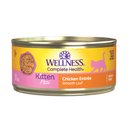 Wellness Complete Health Kitten Chicken Entrée Recipe Canned Wet Cat Food, 5.5-oz, case of 24