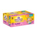 Wellness Complete Health Kitten Variety Pack Grain-Free Canned Cat Food, 3-oz, case of 12
