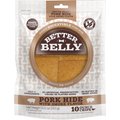 Better Belly Pork Hide Smoke Flavor Chips Dog Treats, 10-oz bag