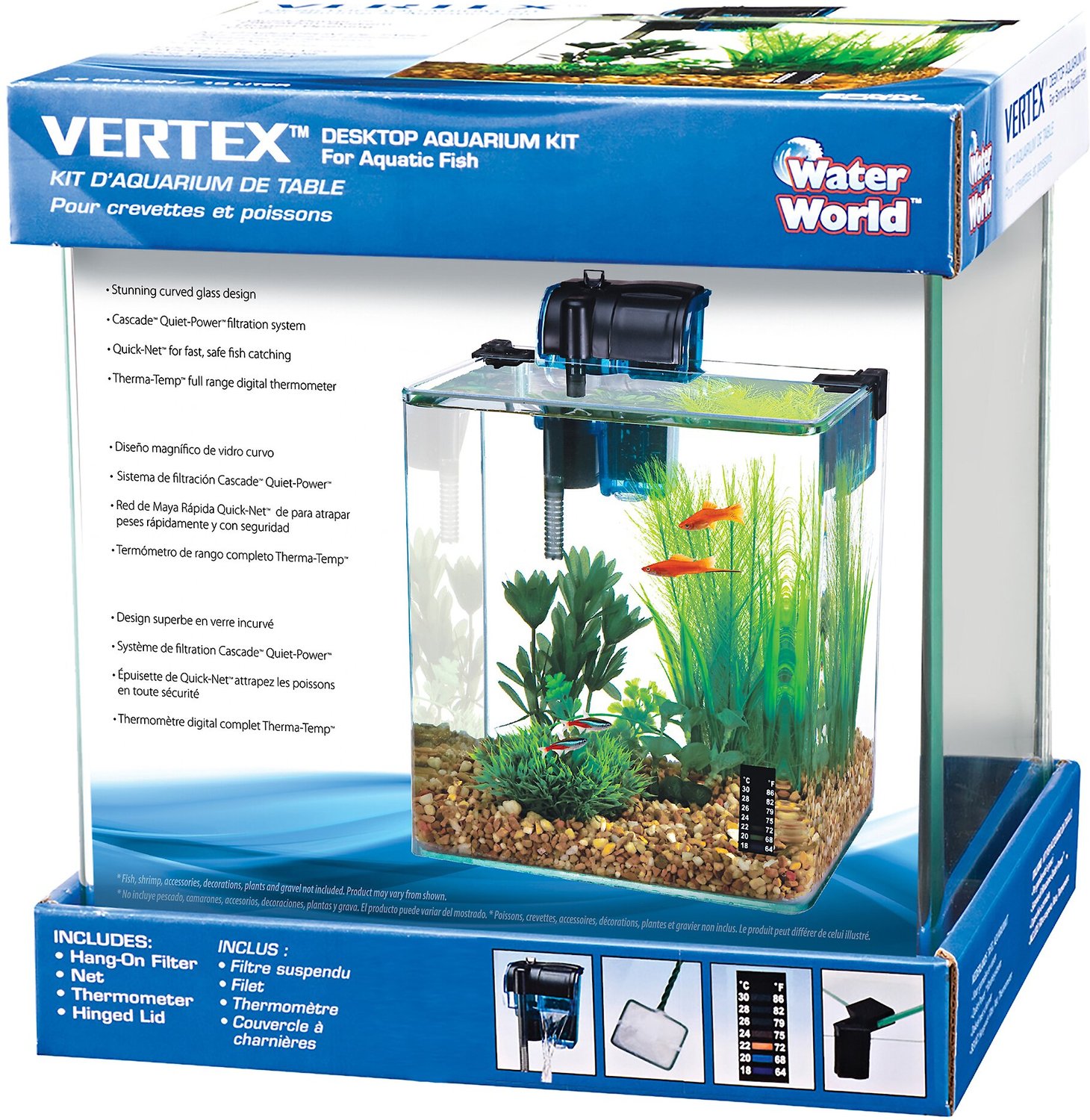 pellet suiker handleiding VERTEX Shrimp Tank Kit, 2.7-gal - Chewy.com