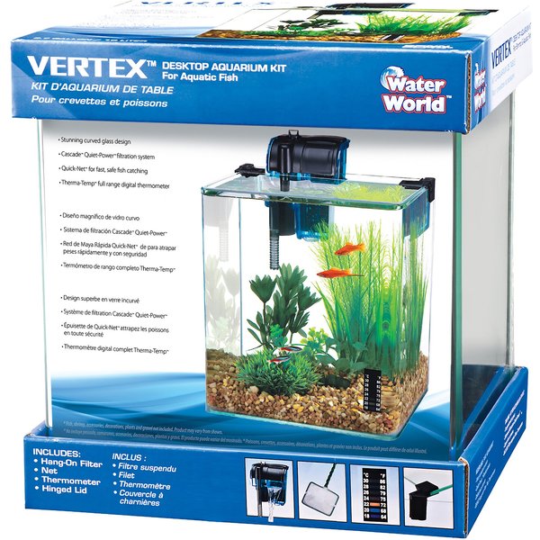 GLOFISH Betta Fish Aquarium Kit, 3-gal 