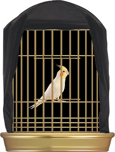 Penn-Plax Bird Cage Cover, Black, Medium slide 1 of 4