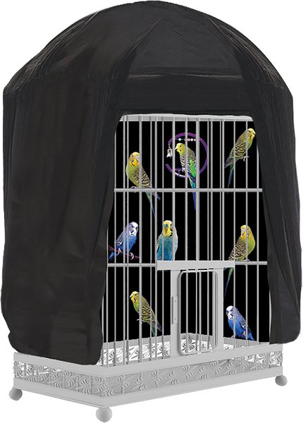 Penn-Plax Bird Cage Cover, Black, Large slide 1 of 3