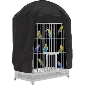 Penn-Plax Bird Cage Cover, Black, Large