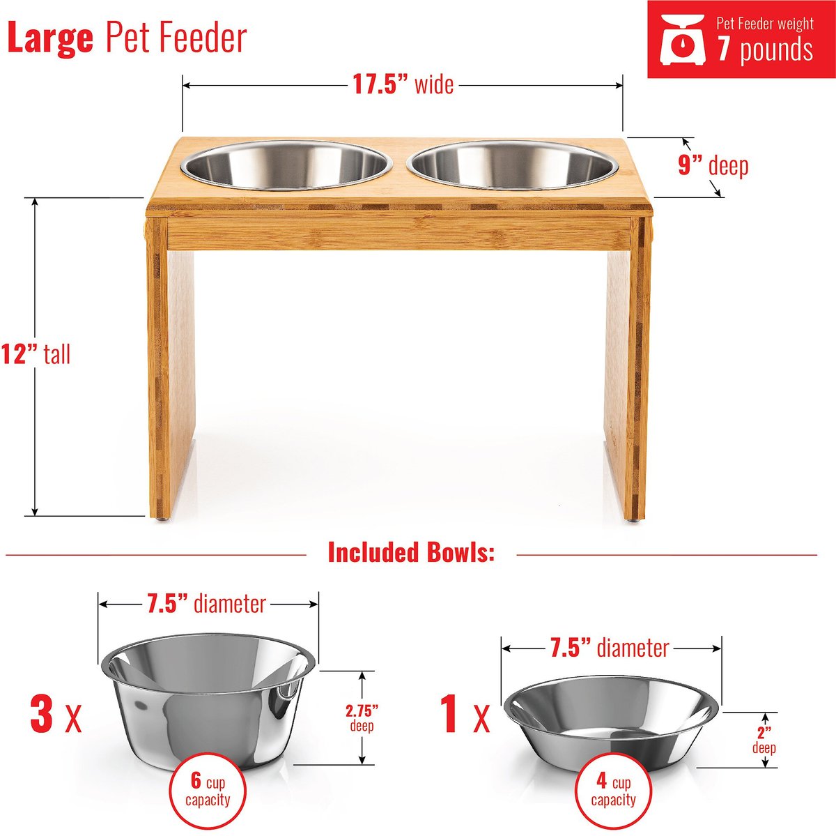 Chewy dog outlet bowl stand