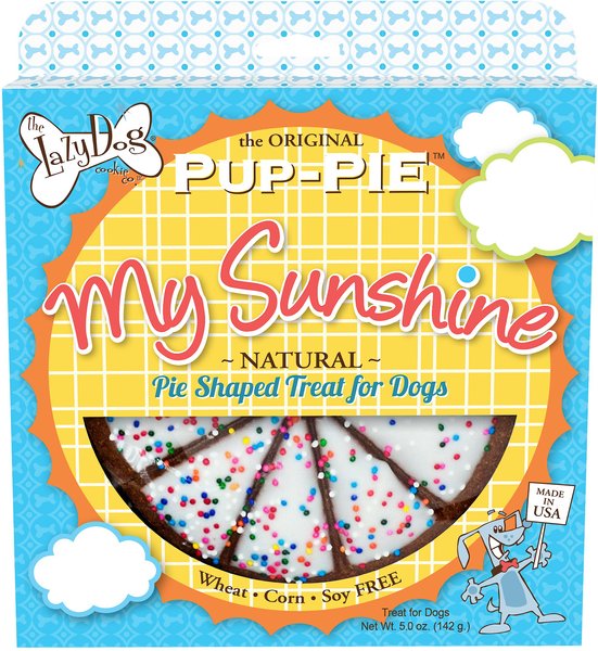 The Lazy Dog Cookie Co. My Sunshine Pup-PIE Dog Treats, 5-oz box slide 1 of 1