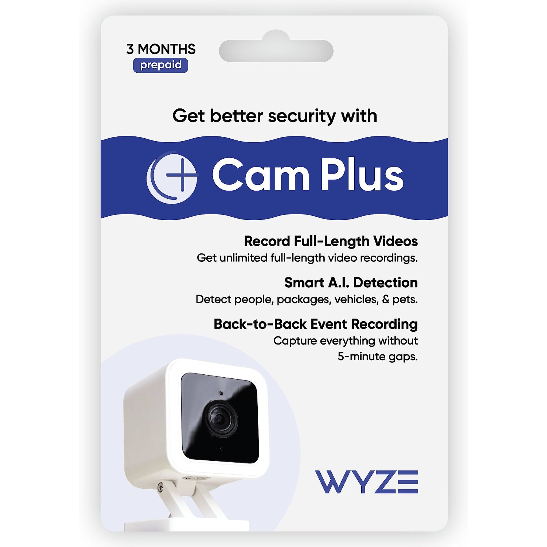 RING 2nd Generation Indoor Camera Pet Tag Bundle, White 