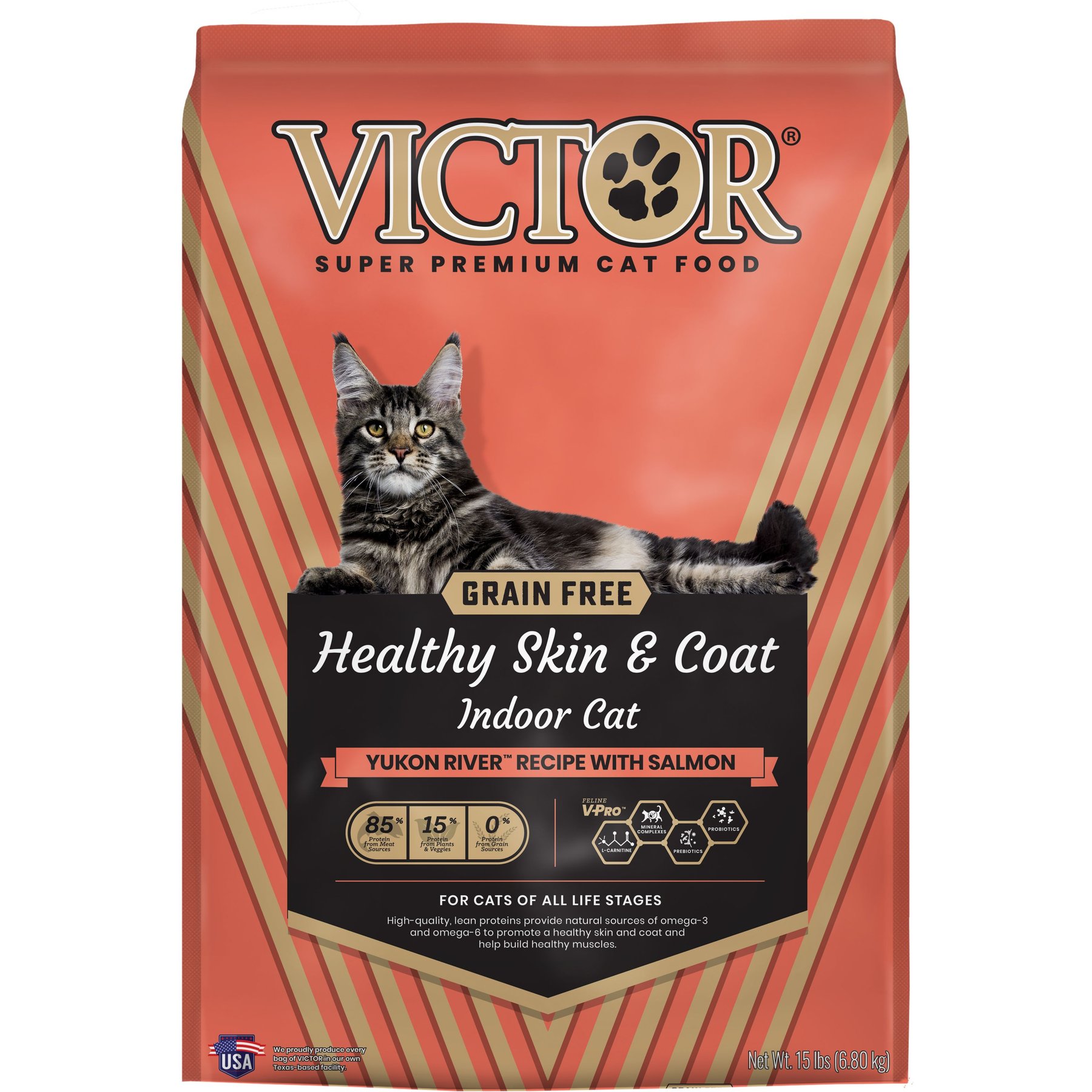 VICTOR Healthy Skin Coat Indoor Grain Free Yukon River Recipe