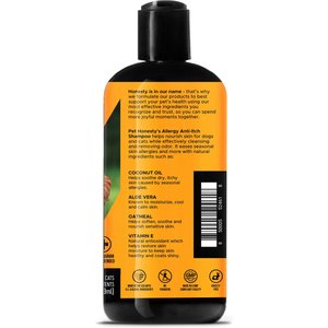 PetHonesty Allergy Anti-Itch, Allergy & Itch Relief Dog & Cat Shampoo, 16-fl oz bottle