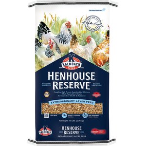 Kalmbach Feeds All Natural Henhouse Reserve Premium Layer Chicken Feed, 50-lb bag